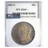 1884-O Morgan MS65+ LISTS $265