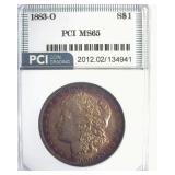 1883-O Morgan PCI MS65 Nice Color