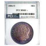 1884-O Morgan PCI MS65+ Excellent Color