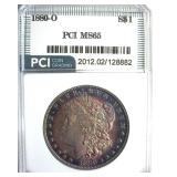 1880-O Morgan MS65 LISTS $14000