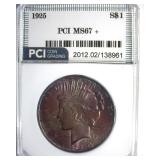 1925 Peace MS67+ LISTS $17500