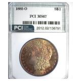 1882-O Morgan MS67 LISTS $36500