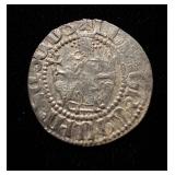 1198-1219AD Levon I AU Armenia Silver Drachm