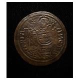 1172-96 Hungary Bela III AU Rare AE Follis