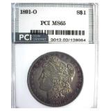 1891-O Morgan MS65 LISTS $5500