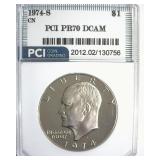 1974-S CN Ike PCI PR70 DCAM