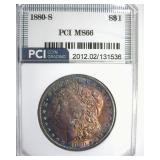 1880-S Morgan MS66 LISTS $400
