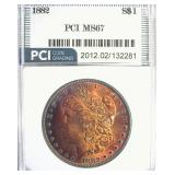 1882 Morgan MS67 LISTS$20000