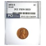 1972-S Cent PR70 DCAM RD LISTS $275 IN 69