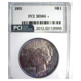 1922 Peace PCI MS65+ Soft Color