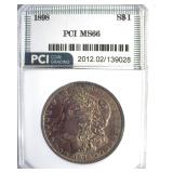 1898 Morgan MS66 LISTS $575