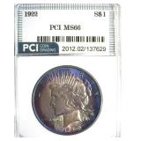 1922 Peace MS66 LISTS $600