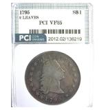 1795 2 Leaves S$1 VF25 LISTS $9500