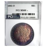 1881-O Morgan MS66+ LISTS $28000