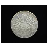 1888-AsML 8 Reales Mexico