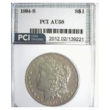 1894-S Morgan AU58 LISTS $1050
