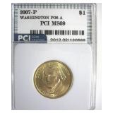 2007-P Pos A $1 Washington PCI MS69