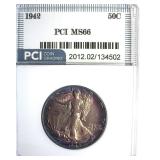 1942 Walking Liberty MS66 LISTS $240