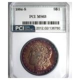 1884-S Morgan MS63 LISTS $50000