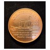 1966 British Columbia Centennial Medal