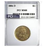 2004-D Sacagawea $ MS69 LISTS $5800