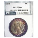 1924 Peace MS66 LISTS $650