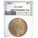 1884-S Morgan MS65 LISTS $280000