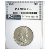 1949 Franklin MS66 FBL LISTS $450