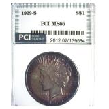1922-S Peace MS66 LISTS $17500