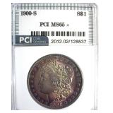 1900-S Morgan MS65+ LISTS $2000
