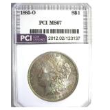 1885-O Morgan MS67 LISTS $1550