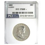 1962 Franklin PR69+ CAM LISTS $750 IN 69 CAM
