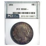 1924 Peace MS66+ LISTS $1700