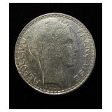 1829 France 20 Francs AU