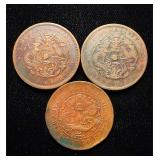 1890-1910 China Copper Dragon High Grade