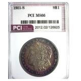 1921-S Morgan MS66 LISTS $3250