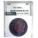 1889 Morgan MS65+ LISTS $425