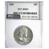 1958 Franklin MS67 LISTS $400