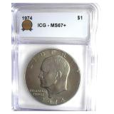 1974 Ike ICG MS67+