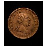1863 Civil War Token AU+