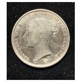 1838 Shilling VF+ Few Probs But Rare