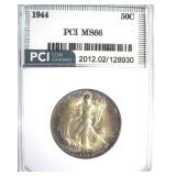1944 Walking Liberty MS66 LISTS $240