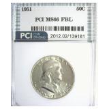 1951 Franklin MS66 FBL LISTS $450