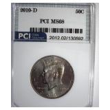 2010-D Kennedy MS68 LISTS $3,700