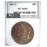 1921-D Morgan MS67 LISTS $17500