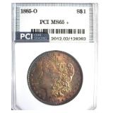 1885-O Morgan PCI MS65+ Nice Toning