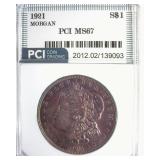 1921 Morgan MS67 LISTS $9500