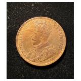 1920 Canada 1c Near Gem Mostly Red