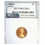 1980-S Cent PR70 DCAM RD LISTS $1350