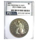 1871 Dollar PCI PR69CAM Indian Princess Ni Copy